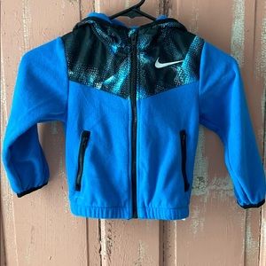 Nike Dri-Fit Blue Fleece Jacket 3T